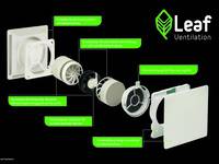 Dezentrales Lüftungssystem Leaf 1 von Leaf Ventilation