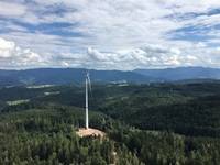 Der Südwesten braucht mehr Windenergieanlagen – Anlage bei Biederbach im Schwarzwald.