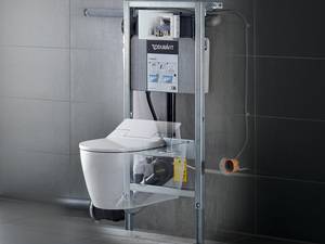 Duravit: Installationselemente und Design-Betätigungsplatten für Bad und WC