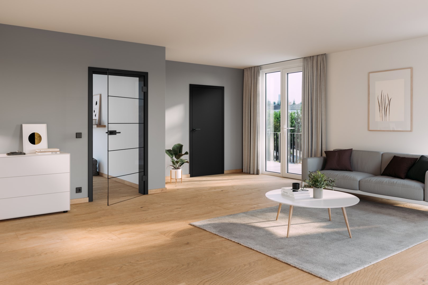 Trendfarbe Schwarz und Industrial-Style: Modernes Wohnen mit Hörmann Produkten