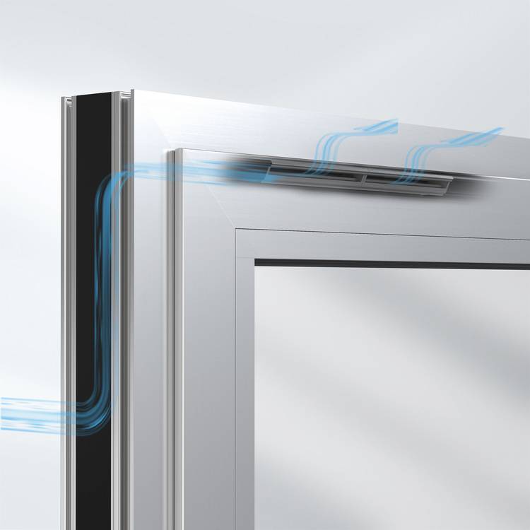 Selbstregulierende Fensterlüfter VentoFrame und VentoAir