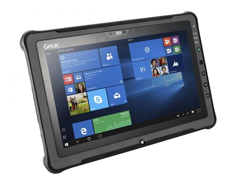 Getac F110 Robustes Tablet Fur Die Baustelle Haustec