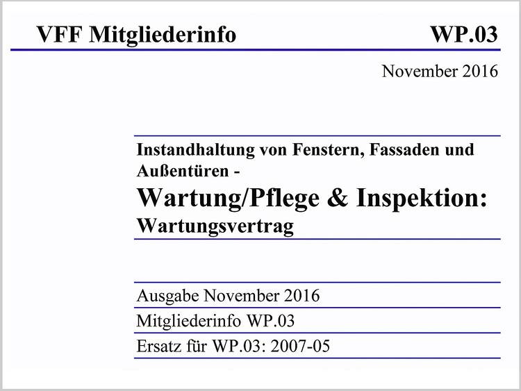 Wartungsvertrag muster fenster Wartungsvertrag muster fenster
