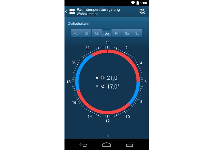 Buderus Raumthermostat digital Fußbodenheizung Smart Home B