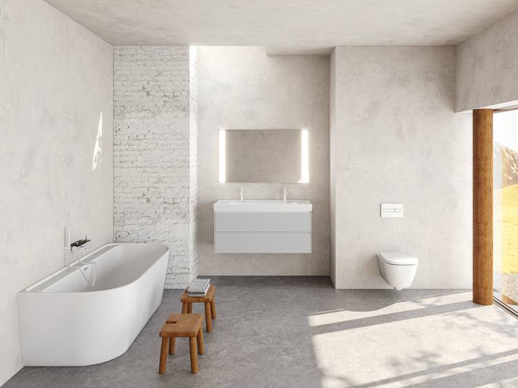 Ablage in der Dusche in die Wand eingelassen - Contemporary - Bathroom -  Frankfurt - by R O H R GmbH, Bad & Heizung