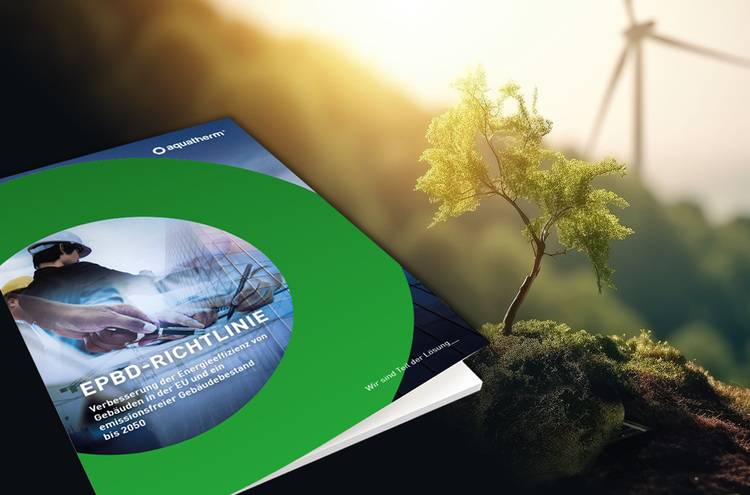Gerne! Hier ein optimierter ALT-Text, zugeschnitten auf die Zielgruppe von haustec.de und die Fachthemen: ALT-Text: "Aufgeschlagene Broschüre zum Thema Energieeffizienz liegt auf einem Tisch; im Hintergrund sind ein Modell-Windrad und ein junger Baum als Symbole für nachhaltige Gebäudetechnik zu sehen." Begründung: - Präzise Benennung des Motivs (Broschüre zu Energieeffizienz). - Bezug zur Relevanz für die Gebäudetechnik-Branche hergestellt. - Symbolik (Windkraft, Begrünung) auf konkrete Themen der Plattform eingeordnet: Nachhaltigkeit und erneuerbare Energien. - Verständlich für alle Nutzergruppen vom Facility Manager bis zum TGA-Ingenieur.