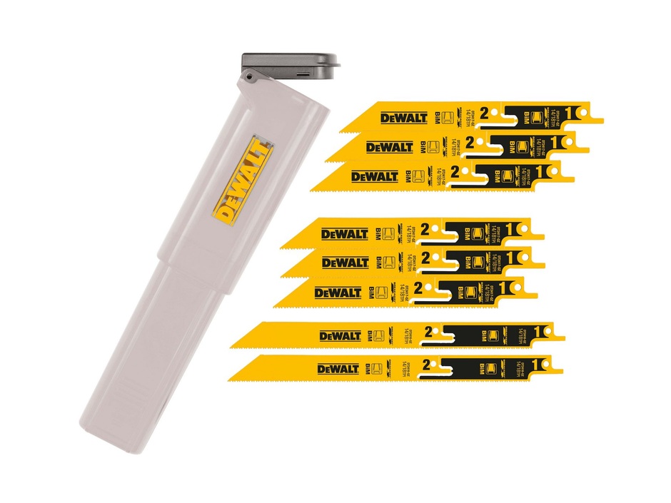 Abbrechbare Säbelsägeblätter von Dewalt Abbrechbare Säbelsägeblätter von Dewalt