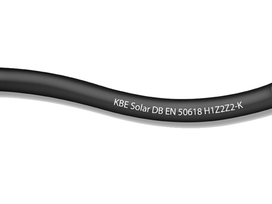 Solarkabel von KBE erfüllt neue Norm Solarkabel von KBE erfüllt neue Norm