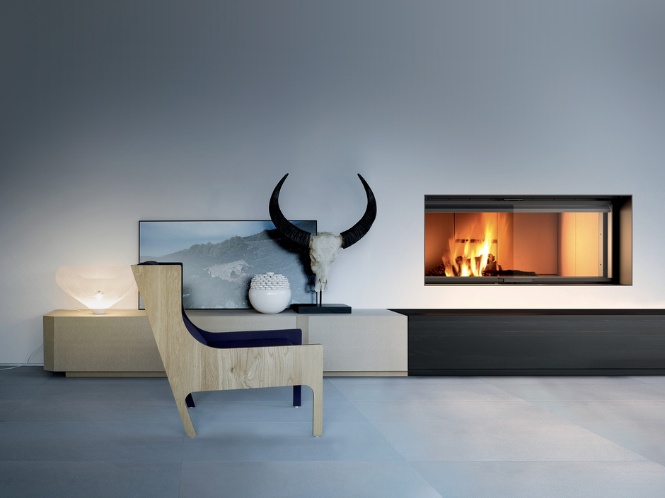 Auch für Passivhäuser: Holzkaminkollektion Plasma von MCZ Auch für Passivhäuser: Holzkaminkollektion Plasma von MCZ