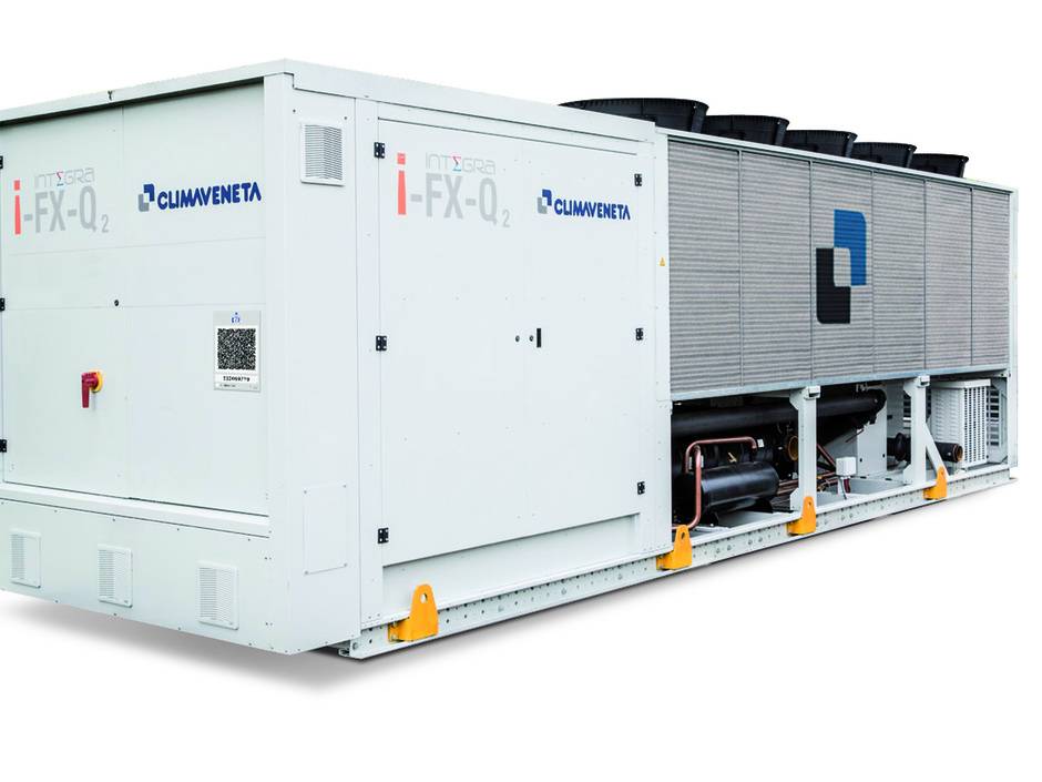 Climaveneta i-FX-Q2: Simultane Kalt- und Warmwassererzeugung Climaveneta i-FX-Q2: Simultane Kalt- und Warmwassererzeugung