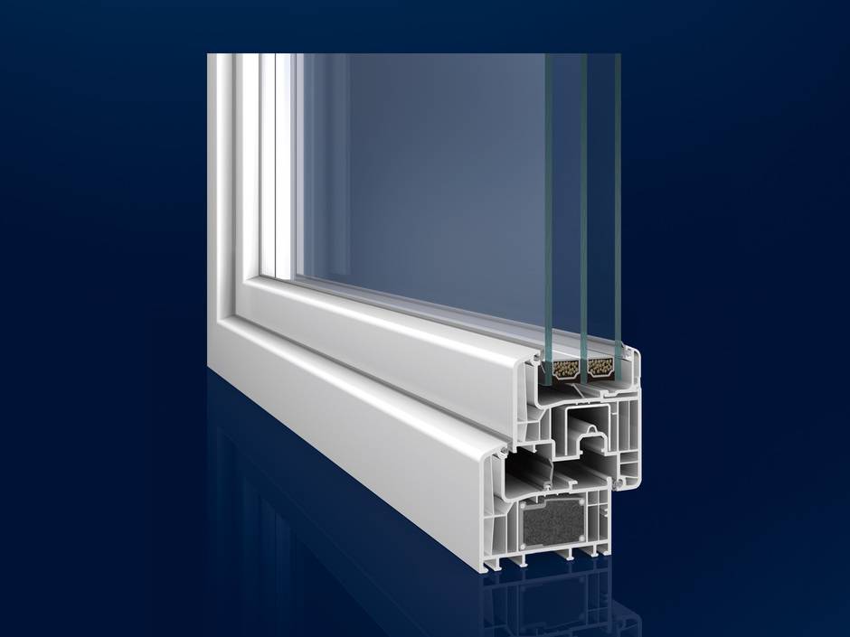 Fensterprofil Eforte: Thermische Armierung erzielt Spitzenwert Uf 0,89