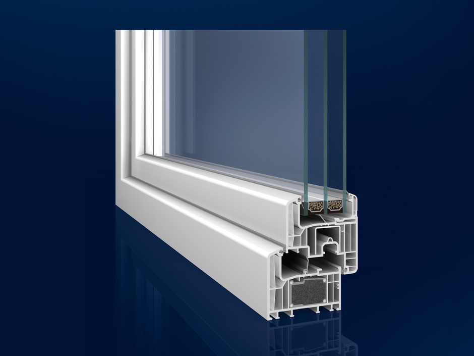 Fensterprofil Eforte: Thermische Armierung erzielt Spitzenwert Uf 0,89 Fensterprofil Eforte: Thermische Armierung erzielt Spitzenwert Uf 0,89