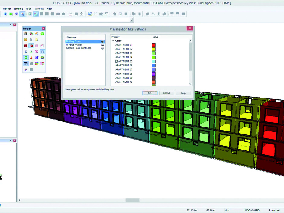 DDS-CAD 13: Verbesserte Abwasser- und Lüftungsplanung in BIM-Software