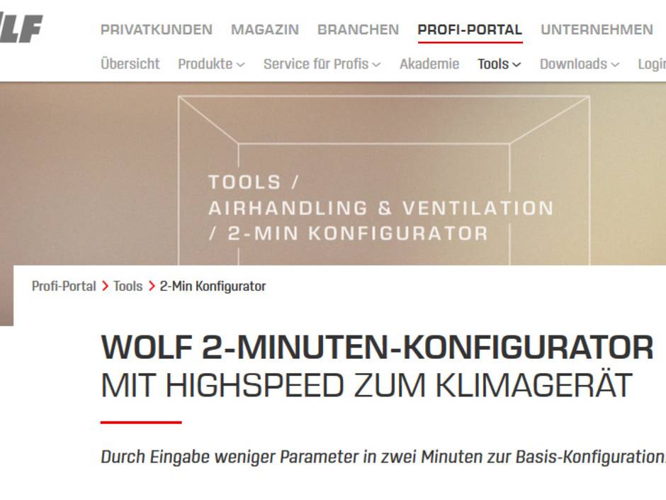 "Little BIM": 2-Minuten-Konfigurator für Klimageräte "Little BIM": 2-Minuten-Konfigurator für Klimageräte