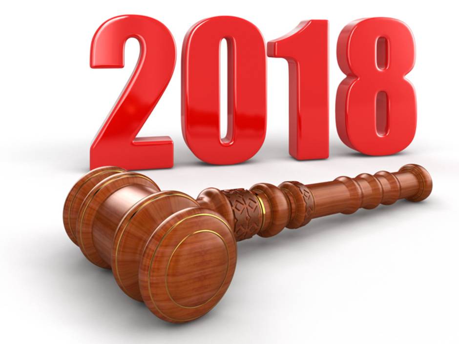 Das sind die wichtigsten Änderungen für 2018 Das sind die wichtigsten Änderungen für 2018