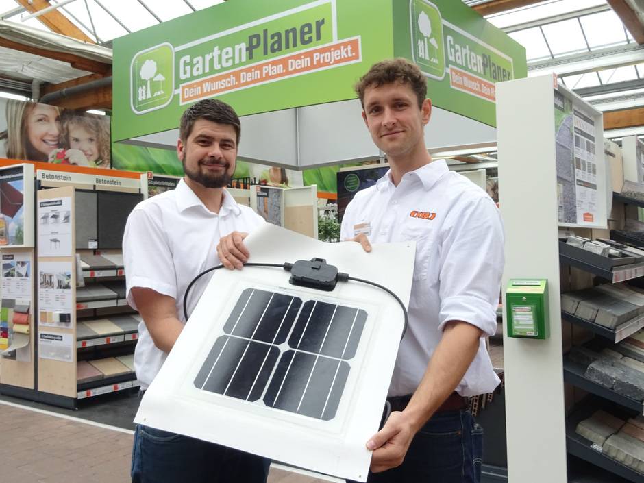 Module für Flachdächer von Carports oder Gartenhäusern