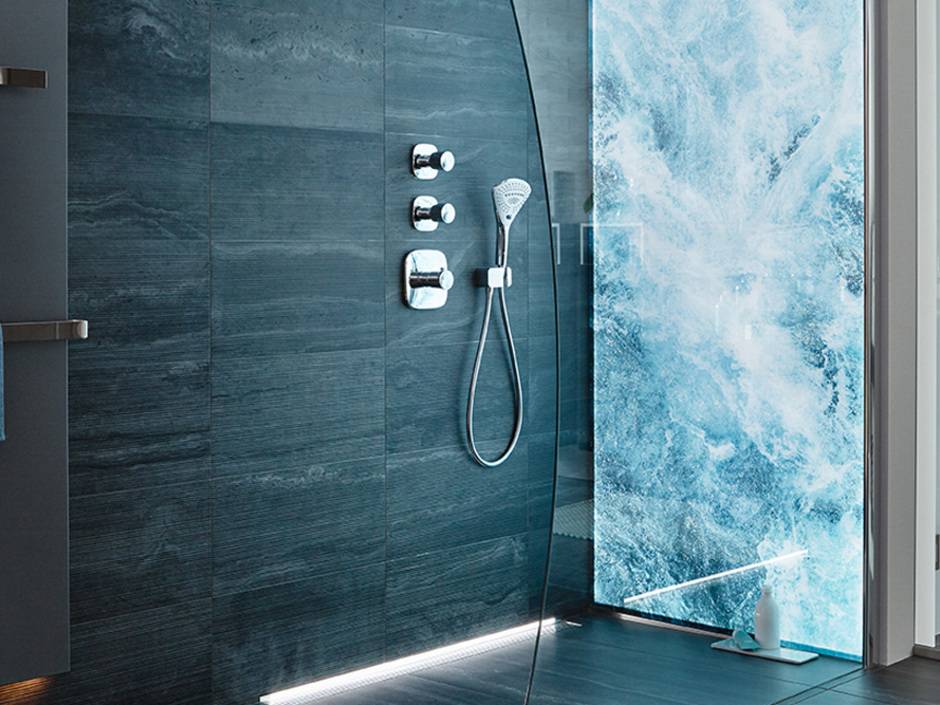 Eigene Fotos als Hintergrund für die Dusche | Haustec