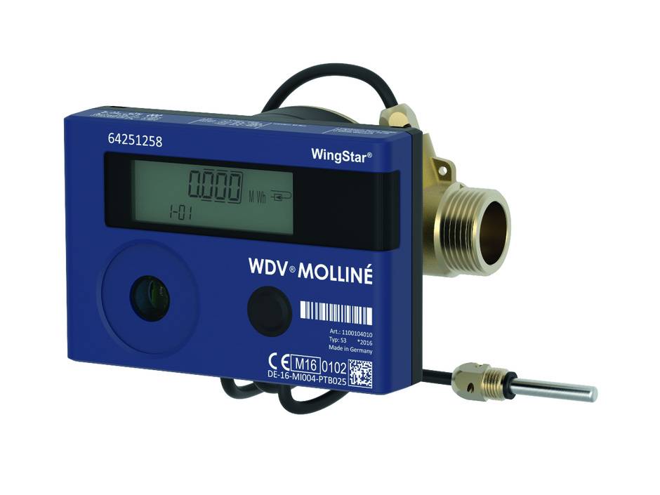 Die C3 Kompakt-Wärmezähler von WDV-Molliné Die C3 Kompakt-Wärmezähler von WDV-Molliné