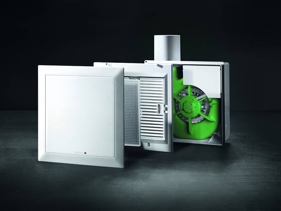 Das Lüftungsgerät UltraSilence ELS von Helios Das Lüftungsgerät UltraSilence ELS von Helios