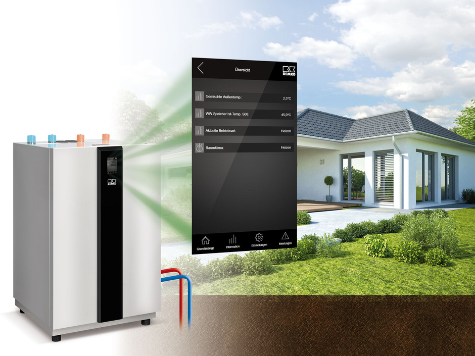 Neue Sole/Wasser-Wärmepumpe von Remko Neue Sole/Wasser-Wärmepumpe von Remko