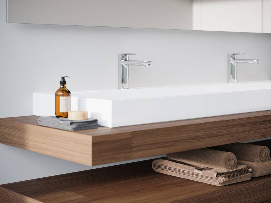 KWC Ella: Neue Armaturen mit klaren Konturen KWC Ella: Neue Armaturen mit klaren Konturen