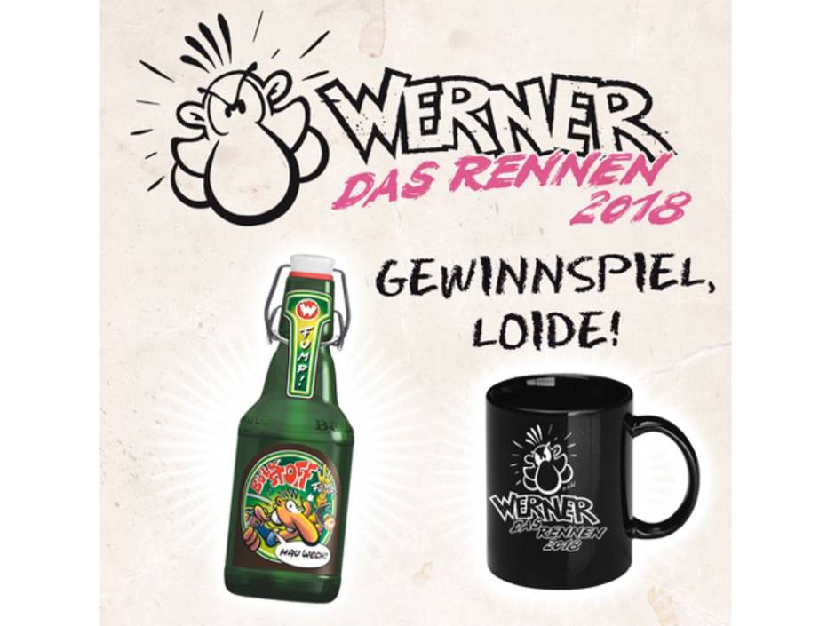 Werner - Das Rennen: Jetzt gibt's Bölkstoff Werner - Das Rennen: Jetzt gibt's Bölkstoff