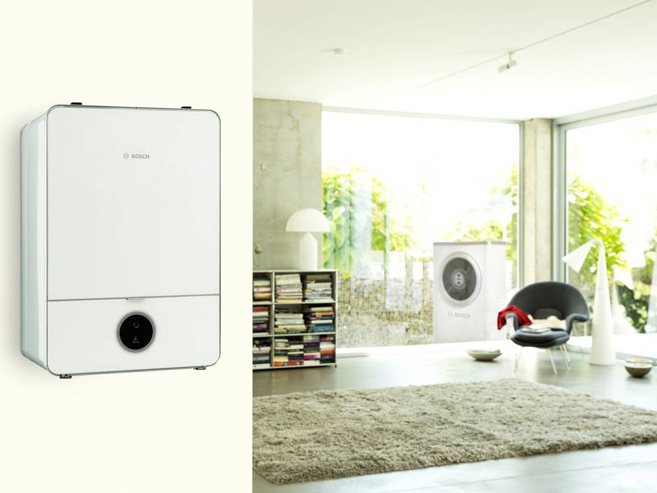 Wärmepumpe von Junkers Bosch mit reduzierter Lautstärke Wärmepumpe von Junkers Bosch mit reduzierter Lautstärke