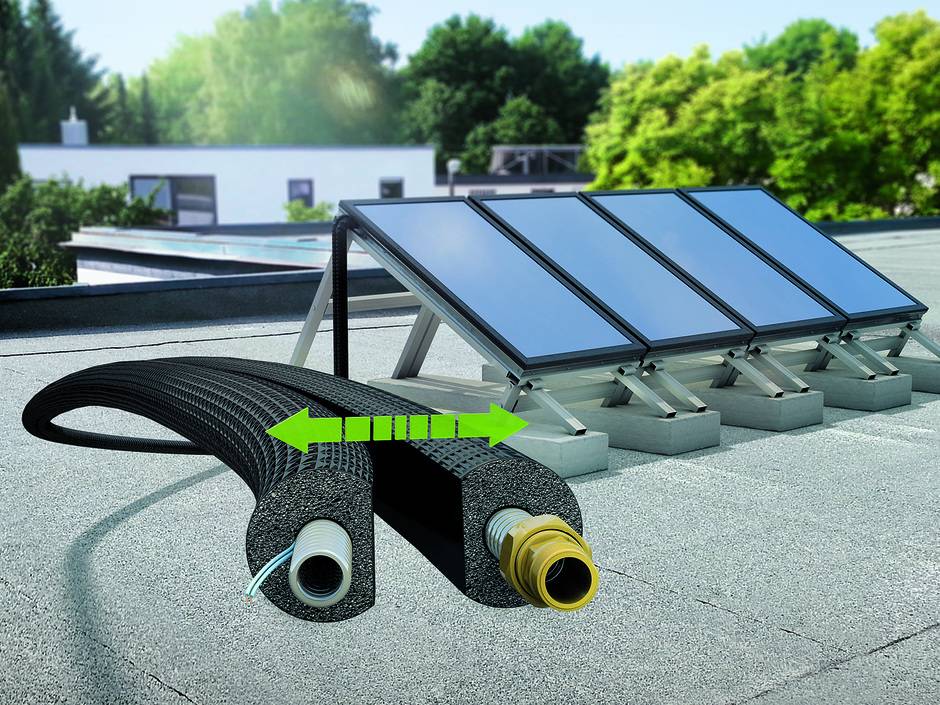 Armaflex DuoSolar e-Save für thermische Solarleitungen Armaflex DuoSolar e-Save für thermische Solarleitungen