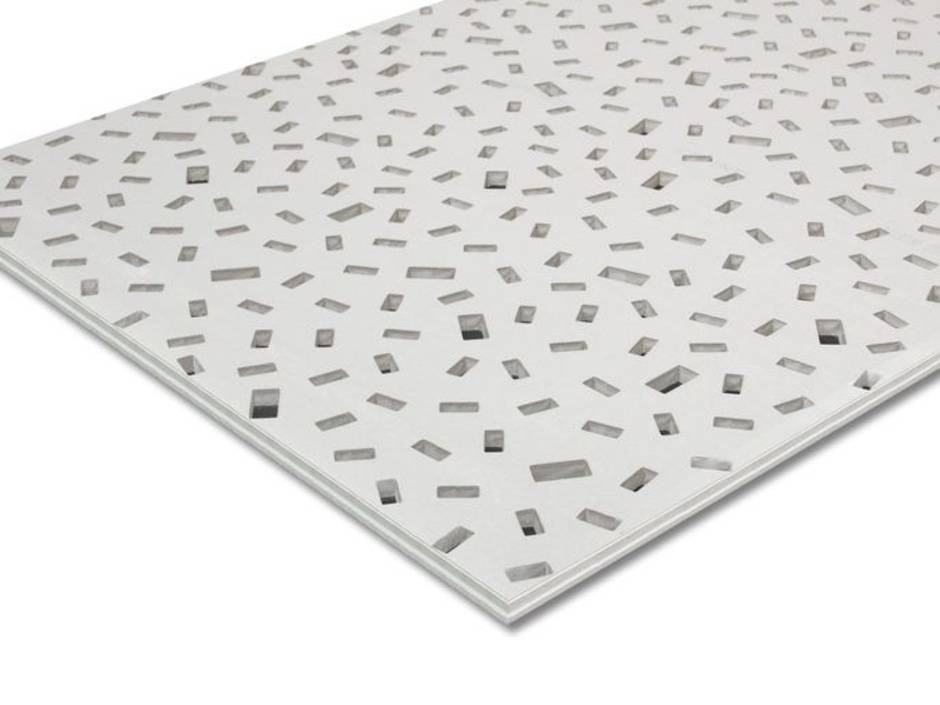 Knauf: Cleaneo Classic Akustikplatte mit umlaufender Falzfuge Knauf: Cleaneo Classic Akustikplatte mit umlaufender Falzfuge