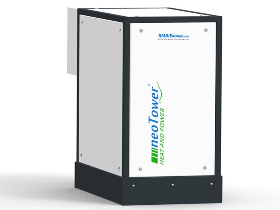 BHKW-Neuheit von RMB/Energie: NeoTower Premium S+ mit 9 kW BHKW-Neuheit von RMB/Energie: NeoTower Premium S+ mit 9 kW