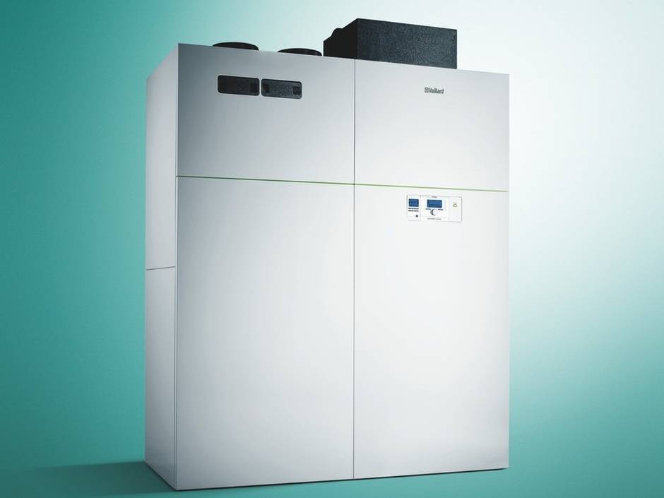 Energiezentrale von Vaillant liefert Wärme, Warmwasser und Frischluft Energiezentrale von Vaillant liefert Wärme, Warmwasser und Frischluft