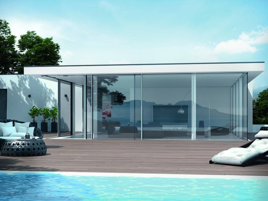 Schüco Seamless: Eine Lösung für nahezu rahmenlose transparente Architektur Schüco Seamless: Eine Lösung für nahezu rahmenlose transparente Architektur