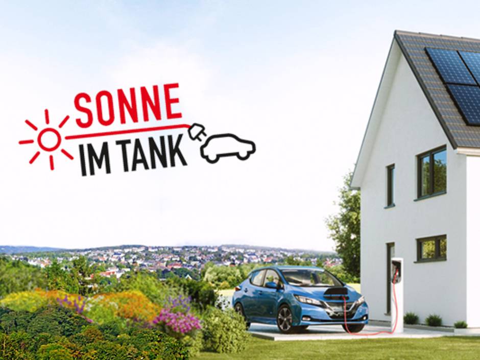 Rechner visualisiert genutzten Solarstrom im Elektroauto Rechner visualisiert genutzten Solarstrom im Elektroauto