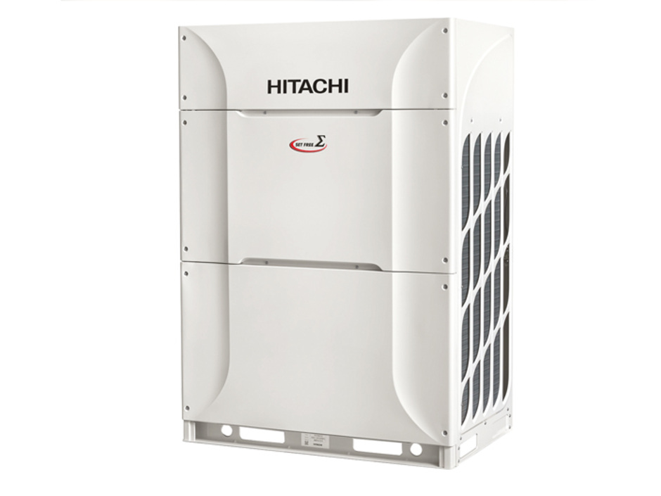 2- und 3-Leiter VRF-Außeneinheiten zum modularen Aufbau von Hitachi 2- und 3-Leiter VRF-Außeneinheiten zum modularen Aufbau von Hitachi