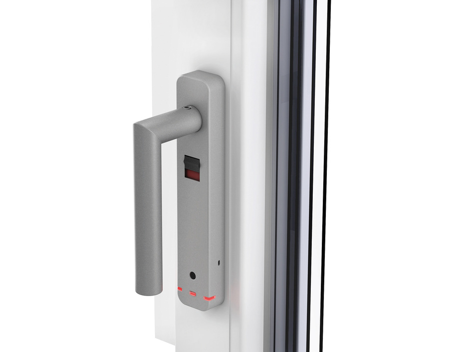 Fenstersicherheitsgriff Lockstar von Profine mit Alarmfunktion Fenstersicherheitsgriff Lockstar von Profine mit Alarmfunktion