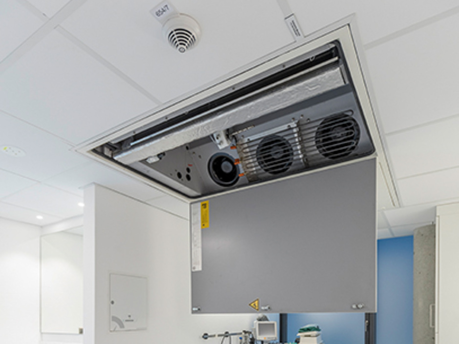 Vindur Top Sekundärluftkühlgerät mit thermischer Desinfektion Vindur Top Sekundärluftkühlgerät mit thermischer Desinfektion