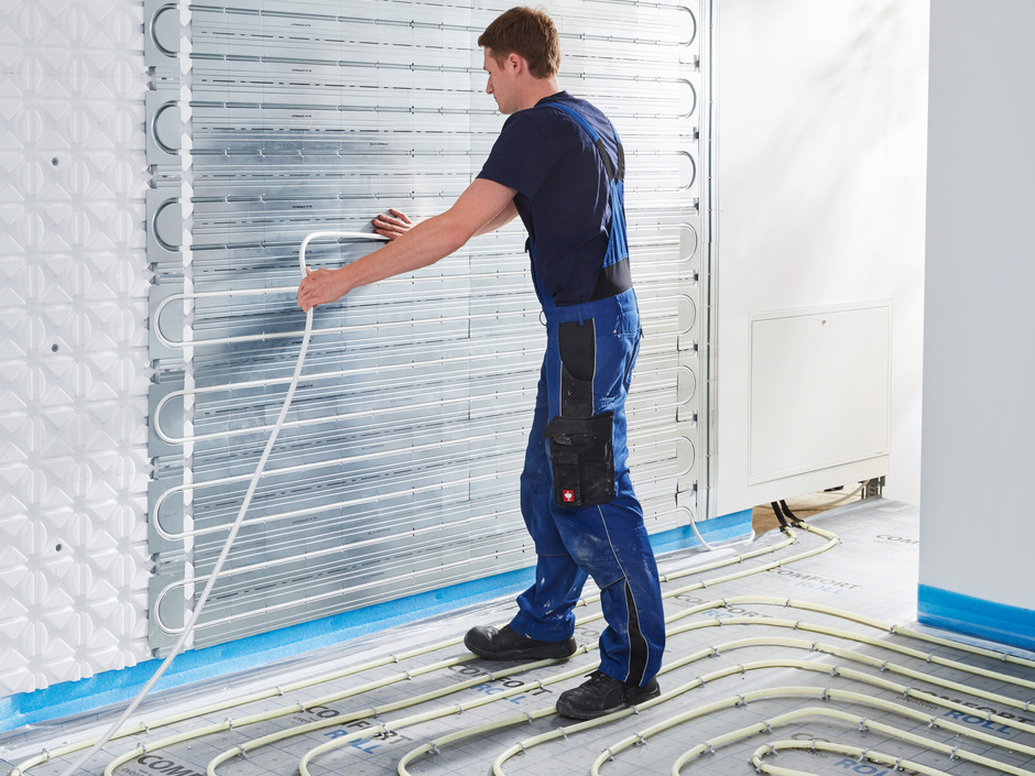 Sanibel Comfort-roll: Optimierte Flächenwärme und -kühlung Sanibel Comfort-roll: Optimierte Flächenwärme und -kühlung