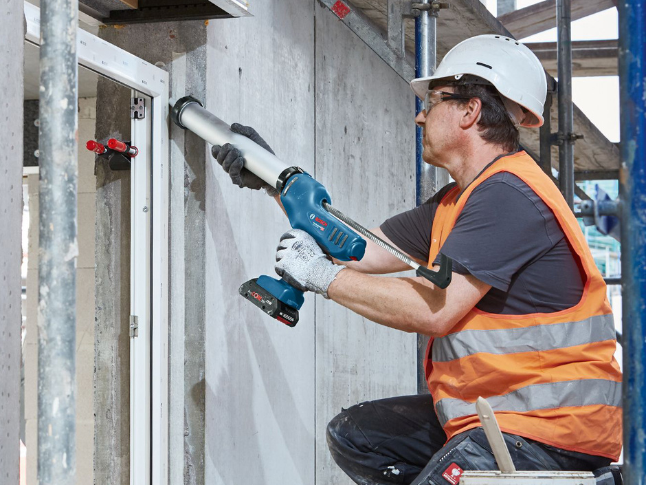 Akku-Kartuschenpresse von Bosch Akku-Kartuschenpresse von Bosch