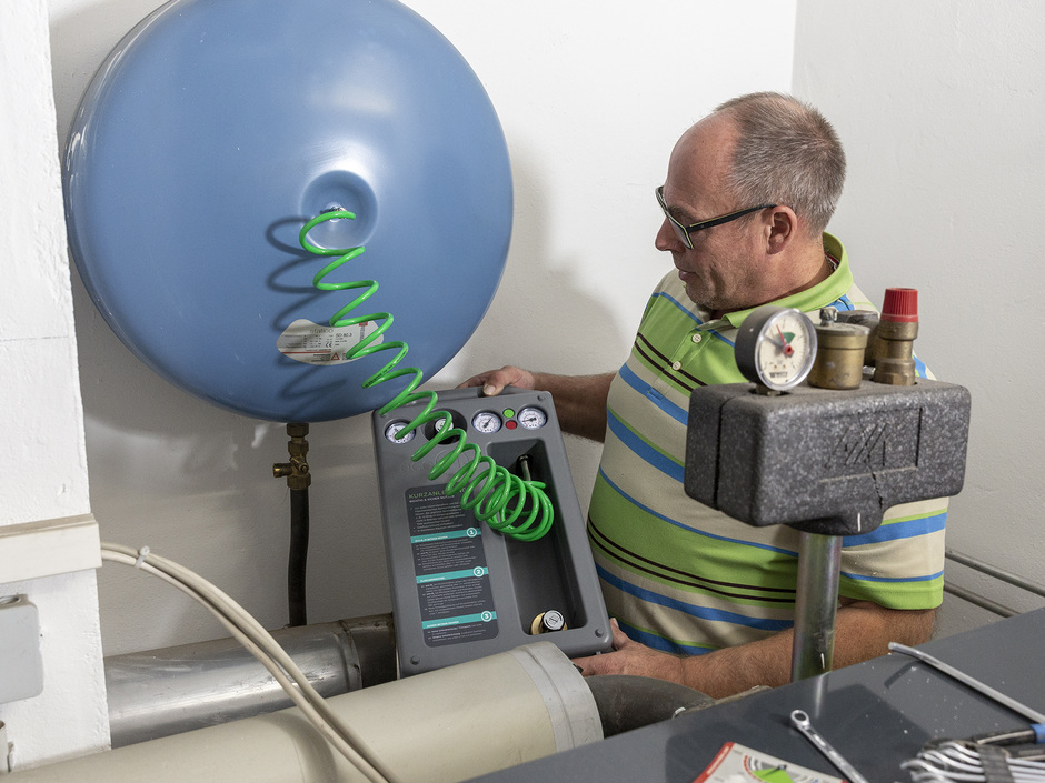 Sotin eco-N2: Heizungswartung mit Stickstoff-Systemlösung Sotin eco-N2: Heizungswartung mit Stickstoff-Systemlösung