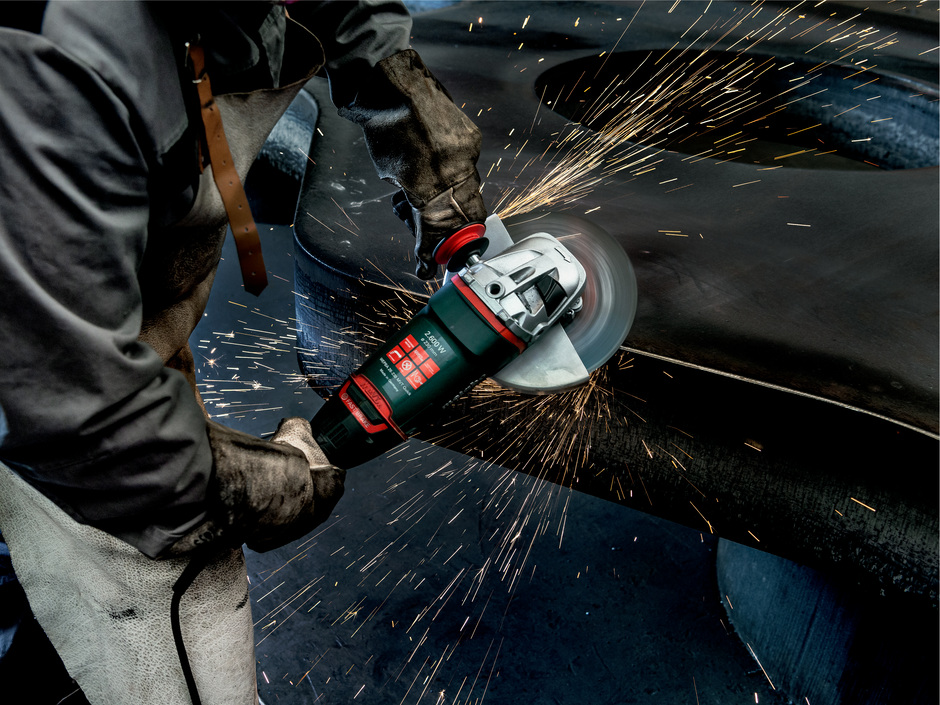 Metabo: Große Winkelschleifer mit mechanischem Bremssystem Metabo: Große Winkelschleifer mit mechanischem Bremssystem