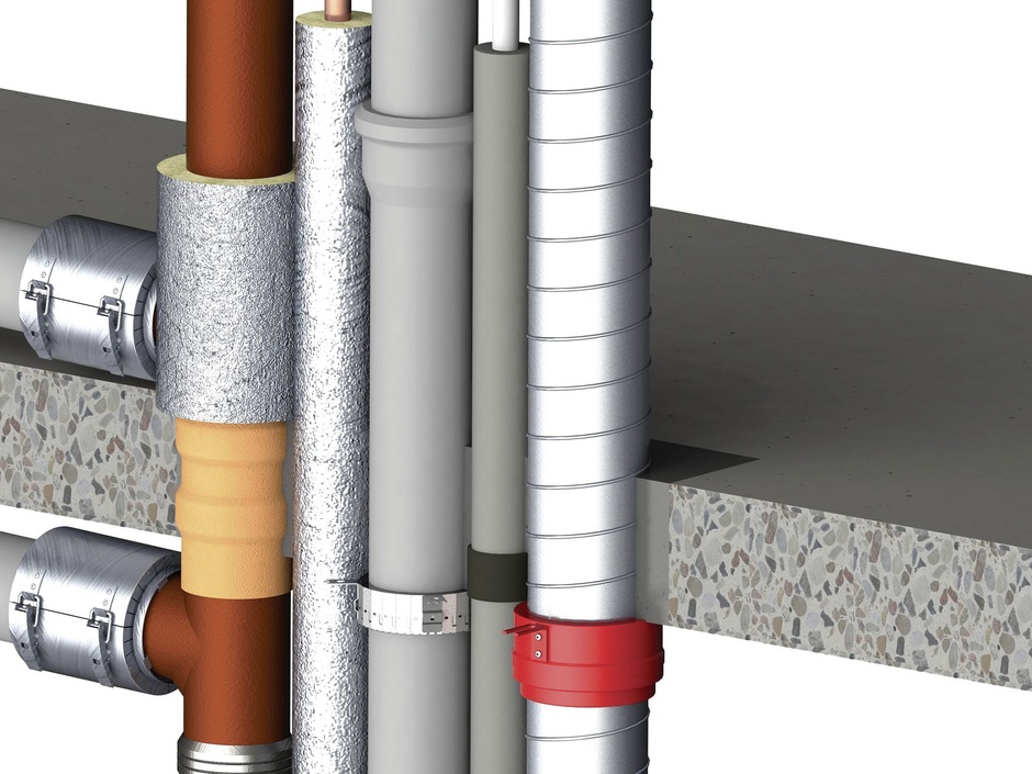 Darauf kommt es bei Rohrabschottungen für den Deckendurchbruch an Darauf kommt es bei Rohrabschottungen für den Deckendurchbruch an