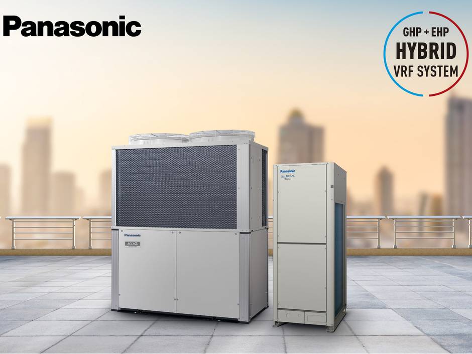 Das Panasonic VRF-Hybrid-System Das Panasonic VRF-Hybrid-System