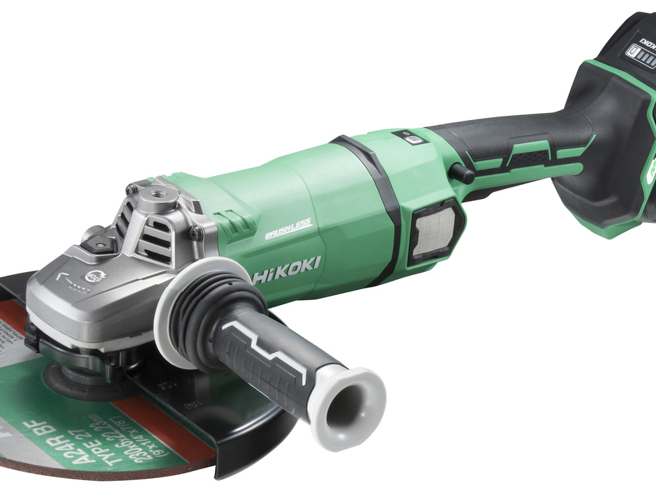 Weniger als 5 Kilogramm: Akku-Winkelschleifer G3623DA von Hikoki Weniger als 5 Kilogramm: Akku-Winkelschleifer G3623DA von Hikoki