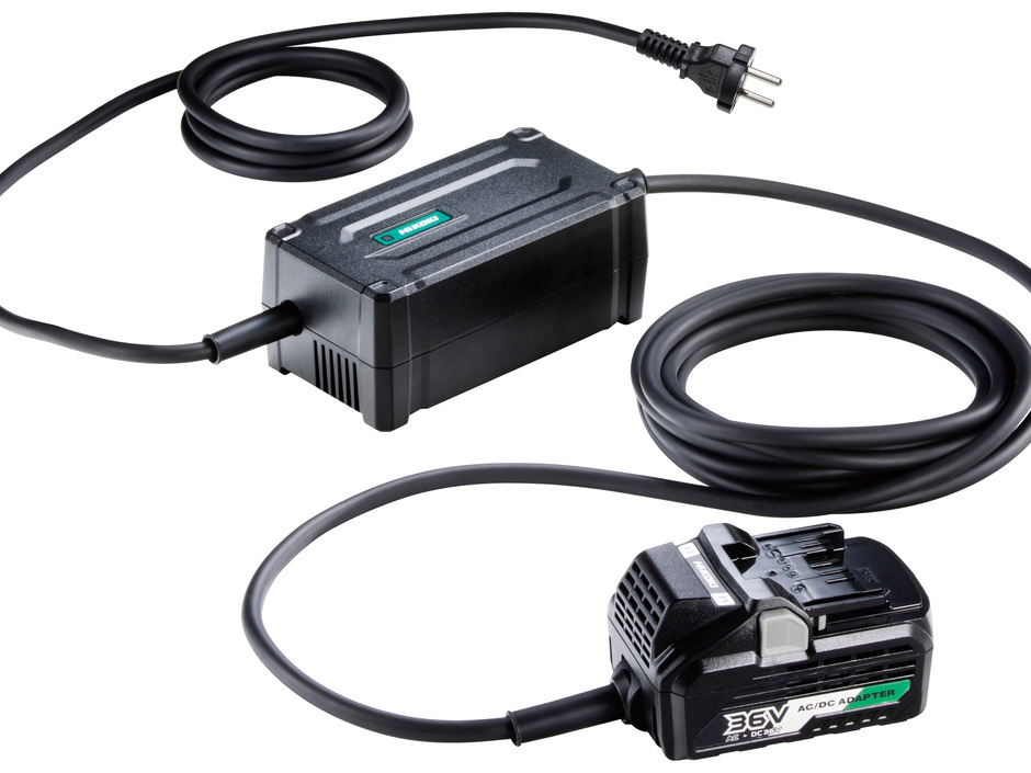 HiKOKI: Akkumaschinen auch kabelgebunden betreiben HiKOKI: Akkumaschinen auch kabelgebunden betreiben