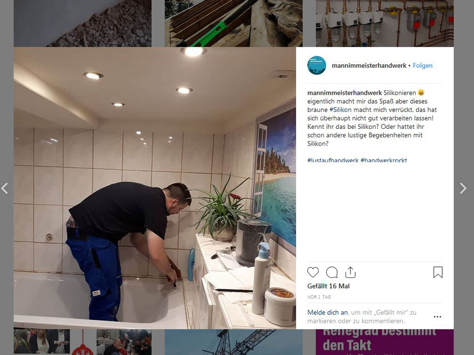 Instagram: Darauf müssen Handwerker achten