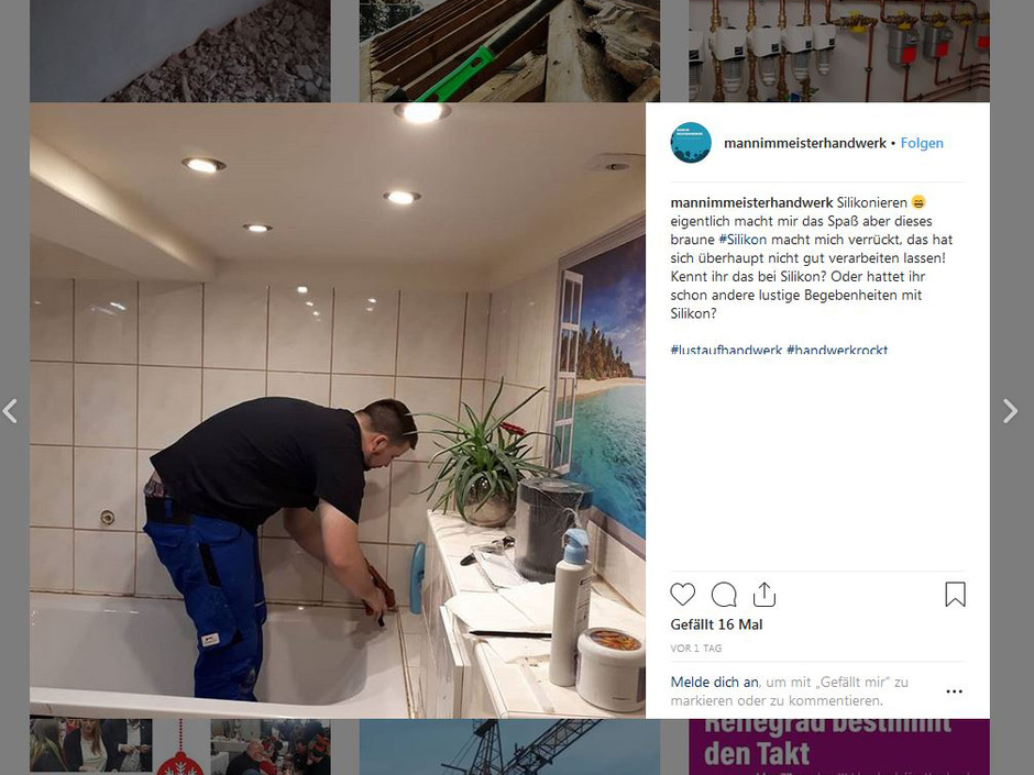 Instagram: Darauf müssen Handwerker achten Instagram: Darauf müssen Handwerker achten