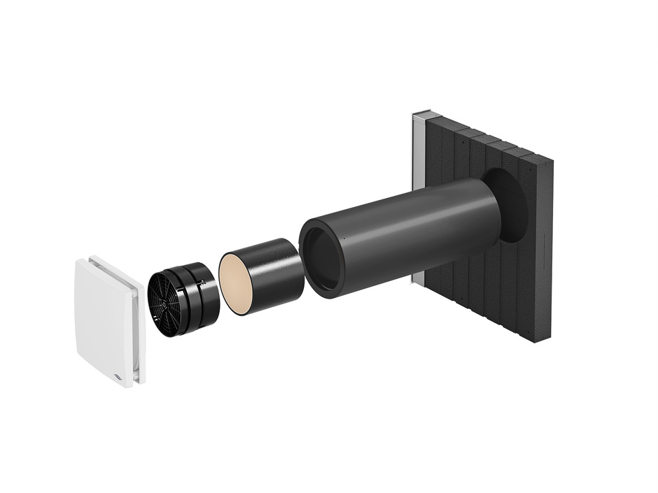 Corner-Abschluss für inVenter Lüftungs- und Abluftsysteme Corner-Abschluss für inVenter Lüftungs- und Abluftsysteme