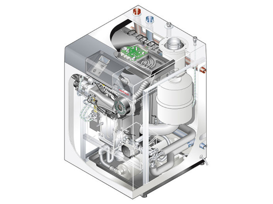 Reagiert auf Wärmeanforderung: Ölbrennwertkessel WTC-OB 18-B Reagiert auf Wärmeanforderung: Ölbrennwertkessel WTC-OB 18-B