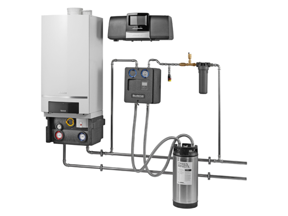 Heizungswartung: Bypassentsalzungsmodul von Buderus Heizungswartung: Bypassentsalzungsmodul von Buderus