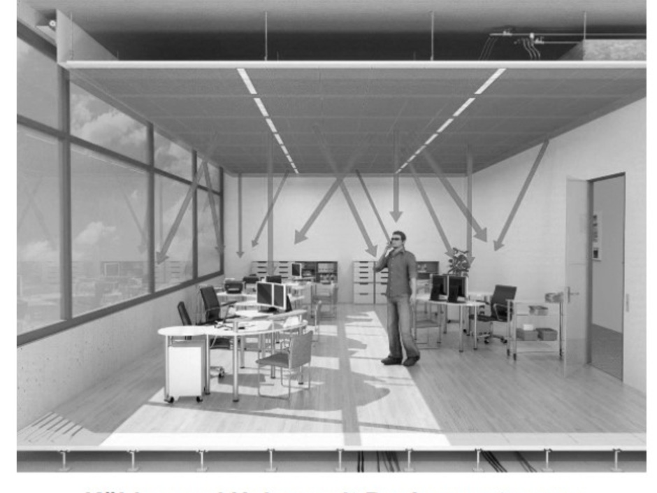 BVF: Neue Leitlinie "Kühlen und Heizen mit Deckensystemen" BVF: Neue Leitlinie "Kühlen und Heizen mit Deckensystemen"